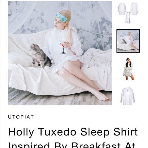 NWT Breakfast at Tiffany’s Sleepshirt - Picture 6 of 9